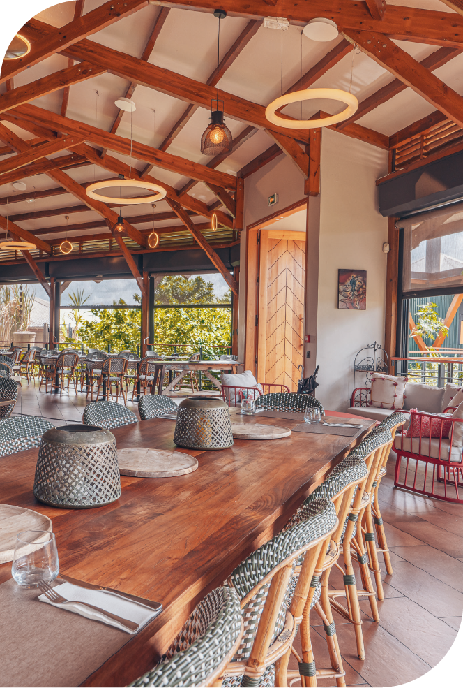 Salle du restaurant Kapok